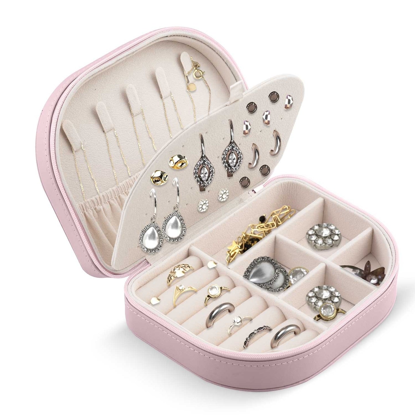 Luxury jewelry box Massido MS-707 - Pink