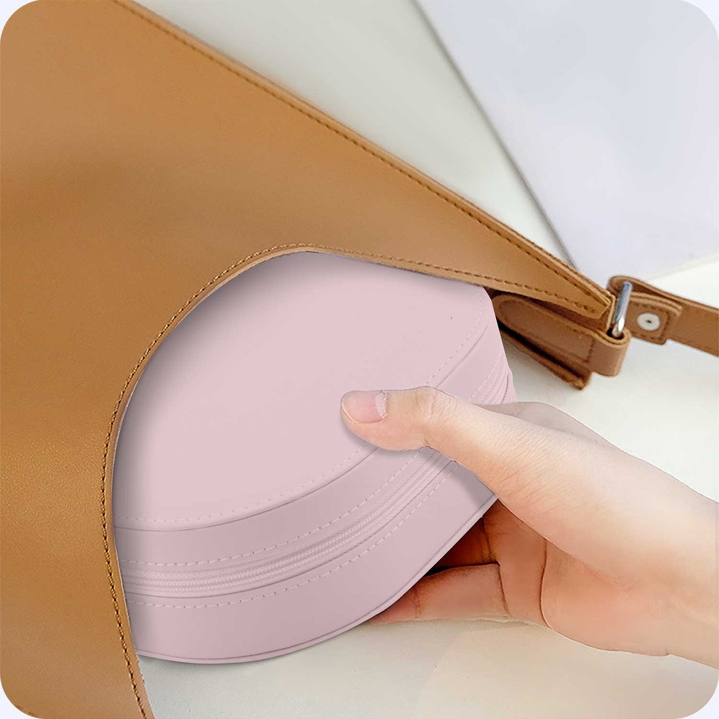 Luxury jewelry box Massido MS-707 - Pink