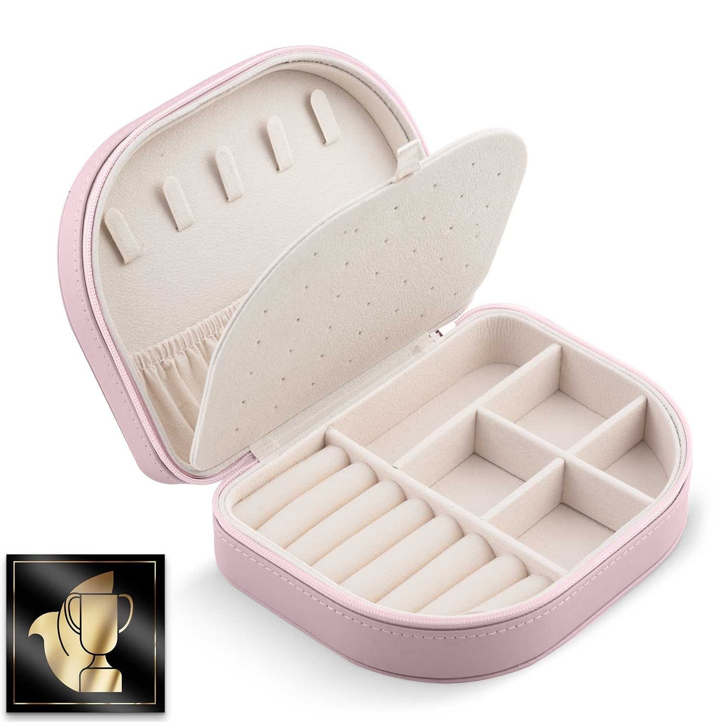 Luxury jewelry box Massido MS-707 - Pink