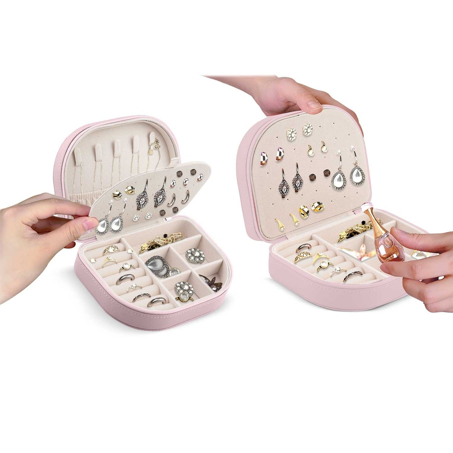 Luxury jewelry box Massido MS-707 - Pink