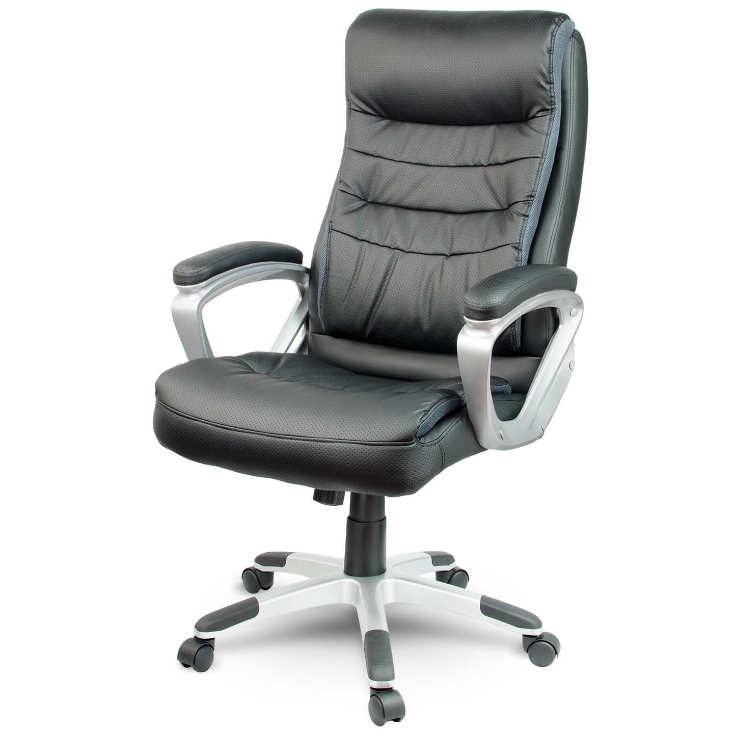 Luxury leather office chair, Sofotel EG-226, black