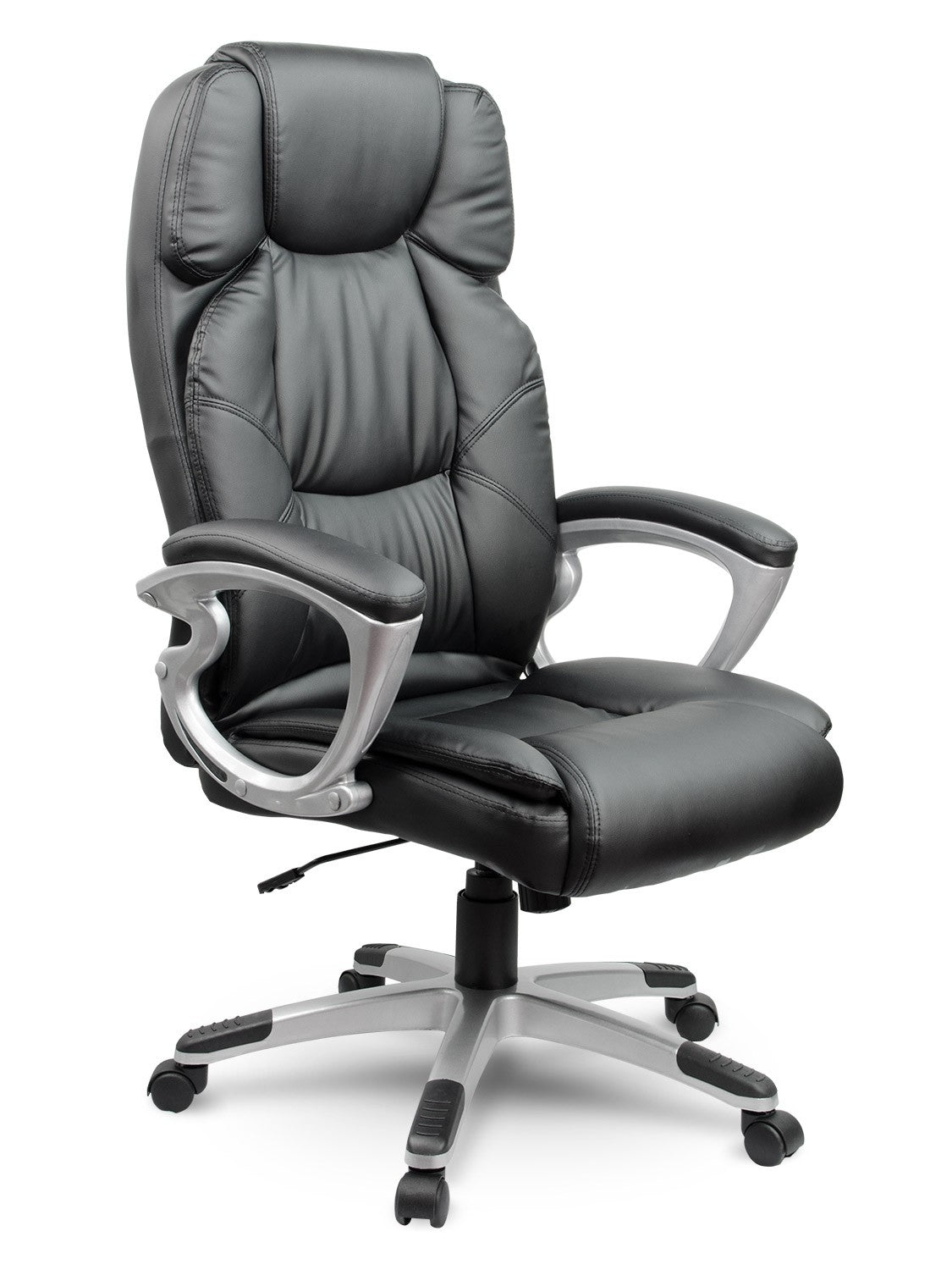 Luxury leather office chair Sofotel EG-227, black