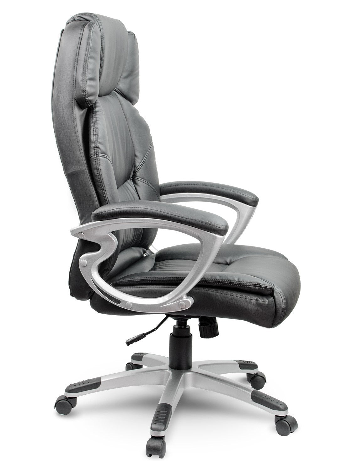 Luxury leather office chair Sofotel EG-227, black