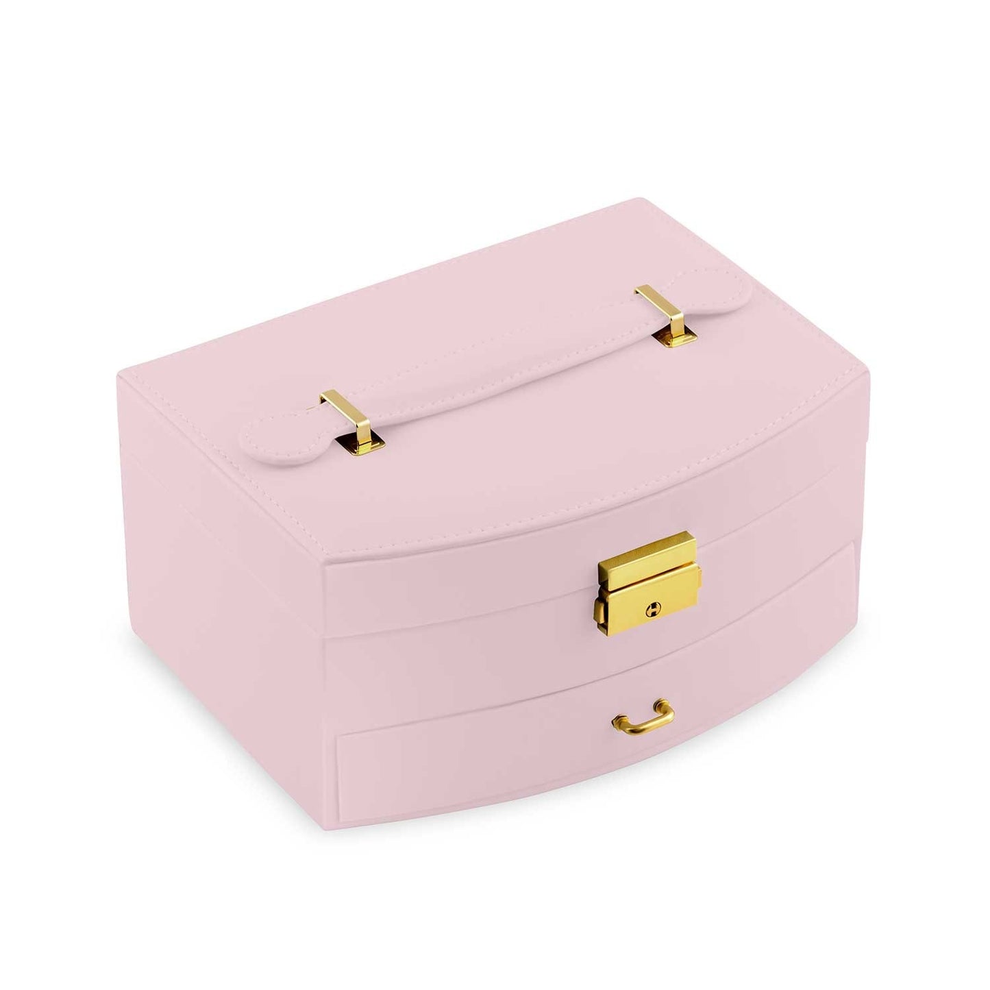 Luxury pink jewelry box Massido MS-708