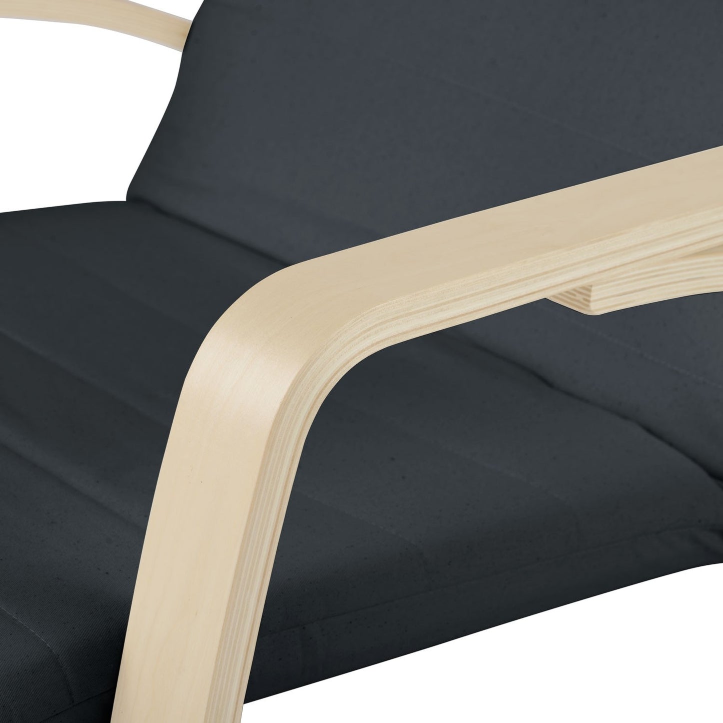 Luxury rocking chair Suzi - gray