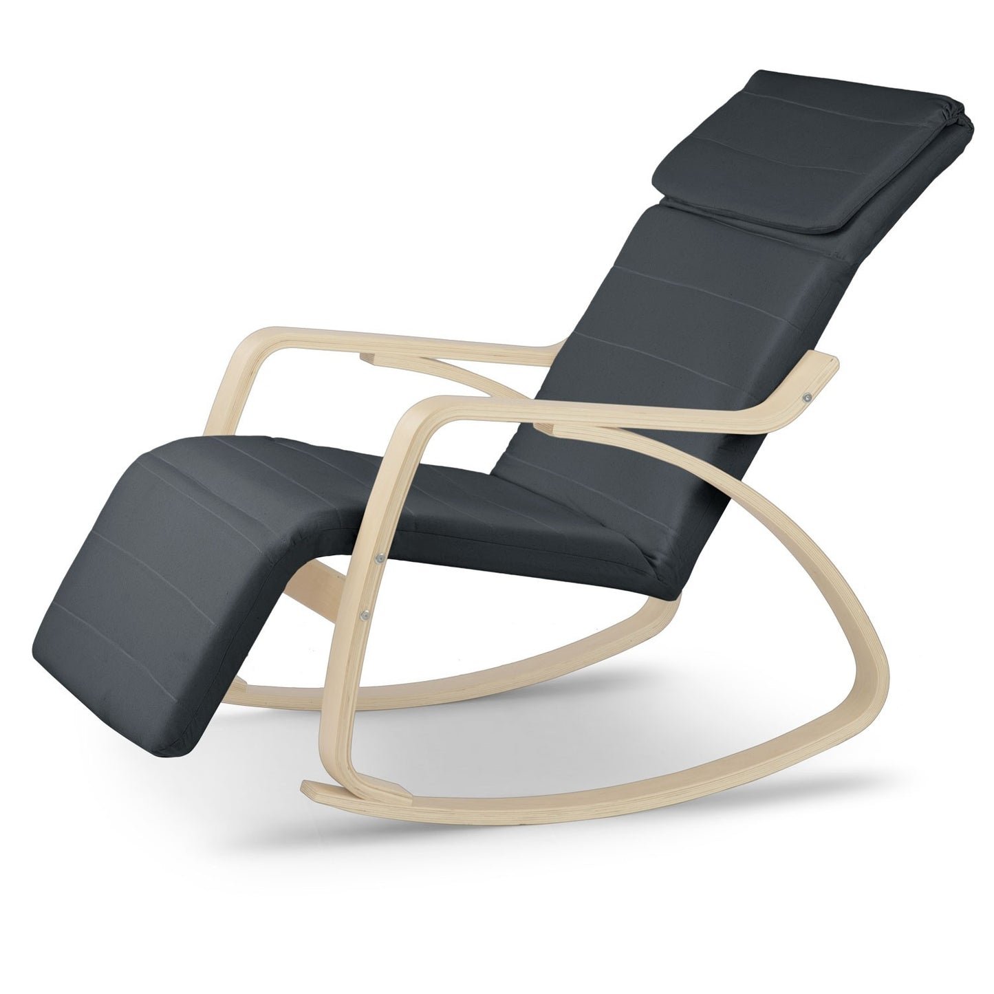 Luxury rocking chair Suzi - gray