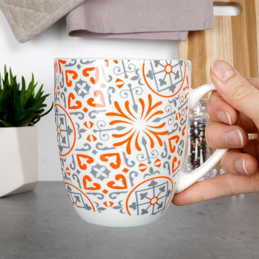 MAIOLICA porcelain mug 400 ml
