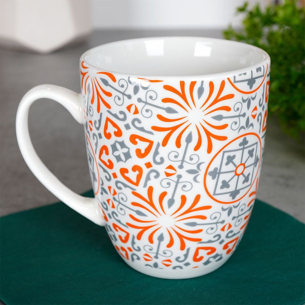MAIOLICA porcelain mug 400 ml