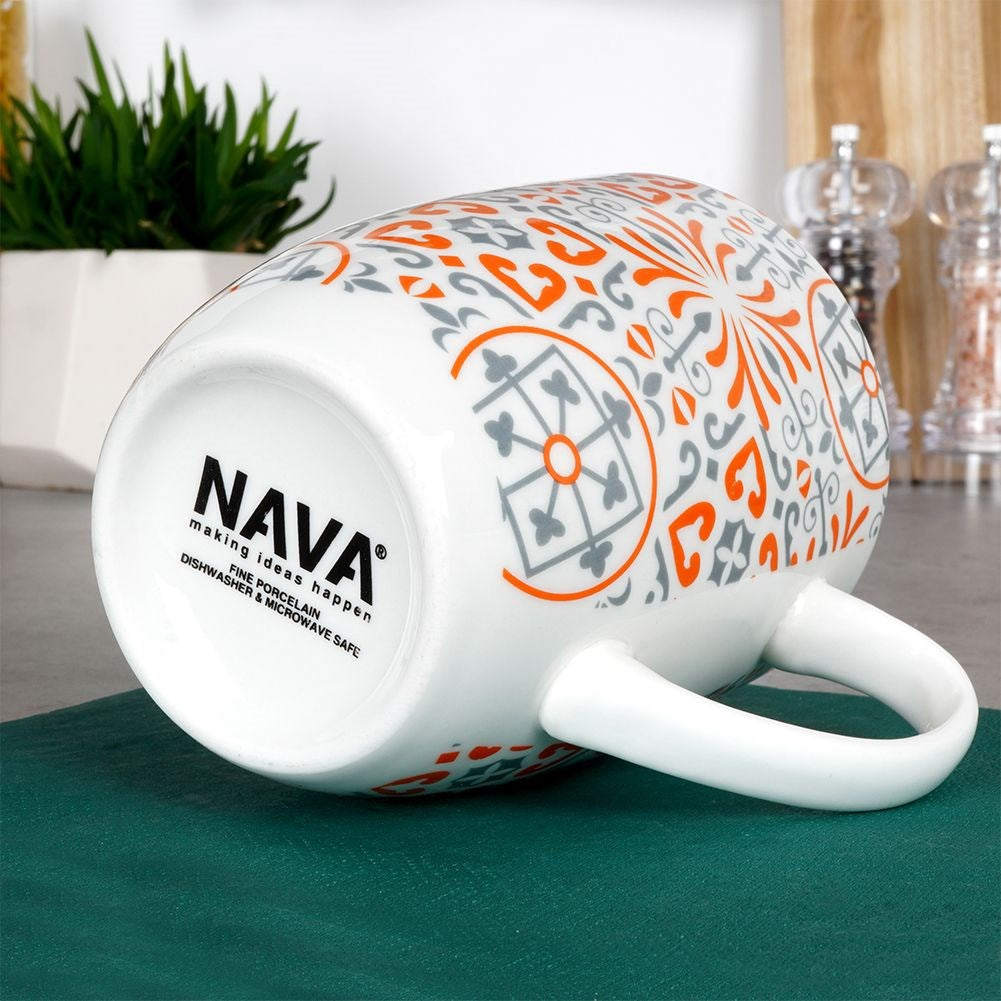MAIOLICA porcelain mug 400 ml