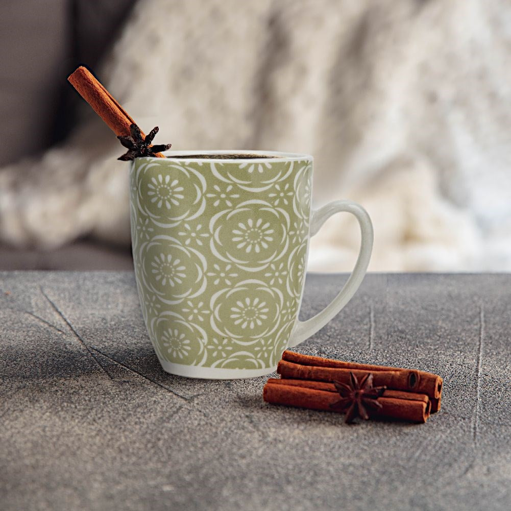 MAIOLICA porcelain mug 400 ml