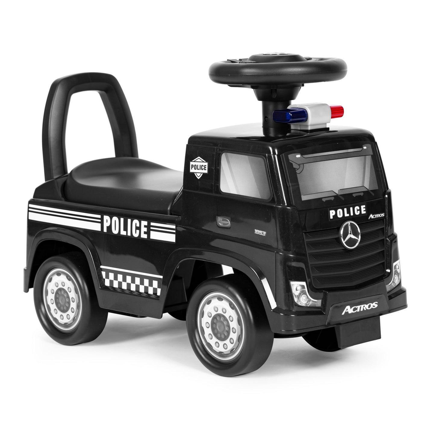 MERCEDES car, push car, police car