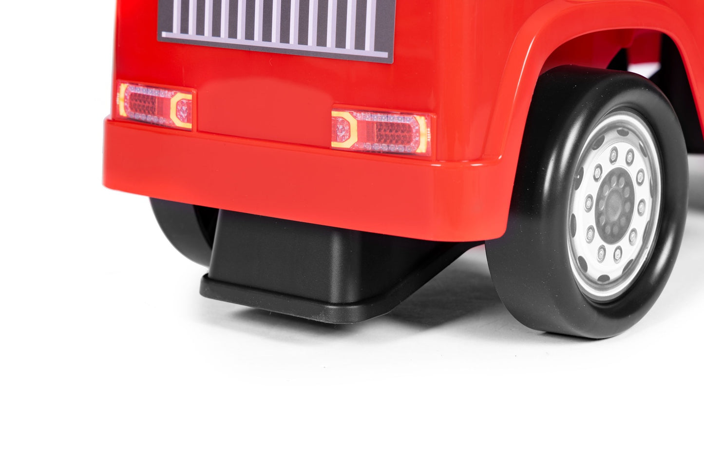 MERCEDES car, pusher car, fire truck