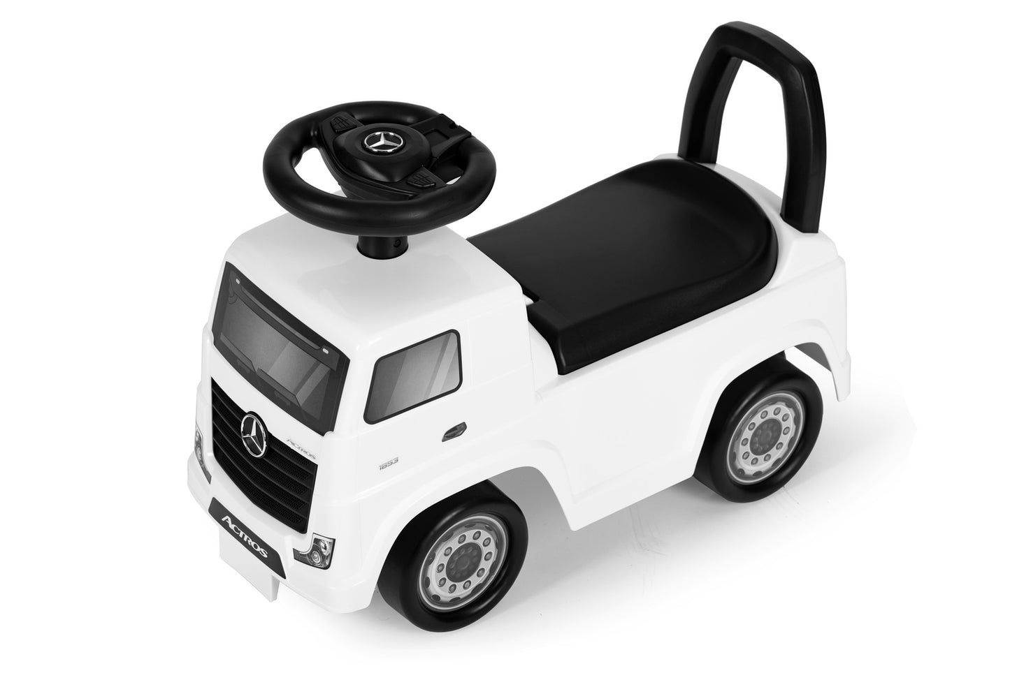 MERCEDES truck, pusher car, +2 years old, white