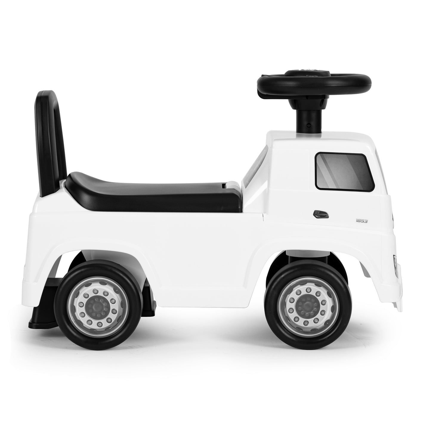 MERCEDES truck, pusher car, +2 years old, white
