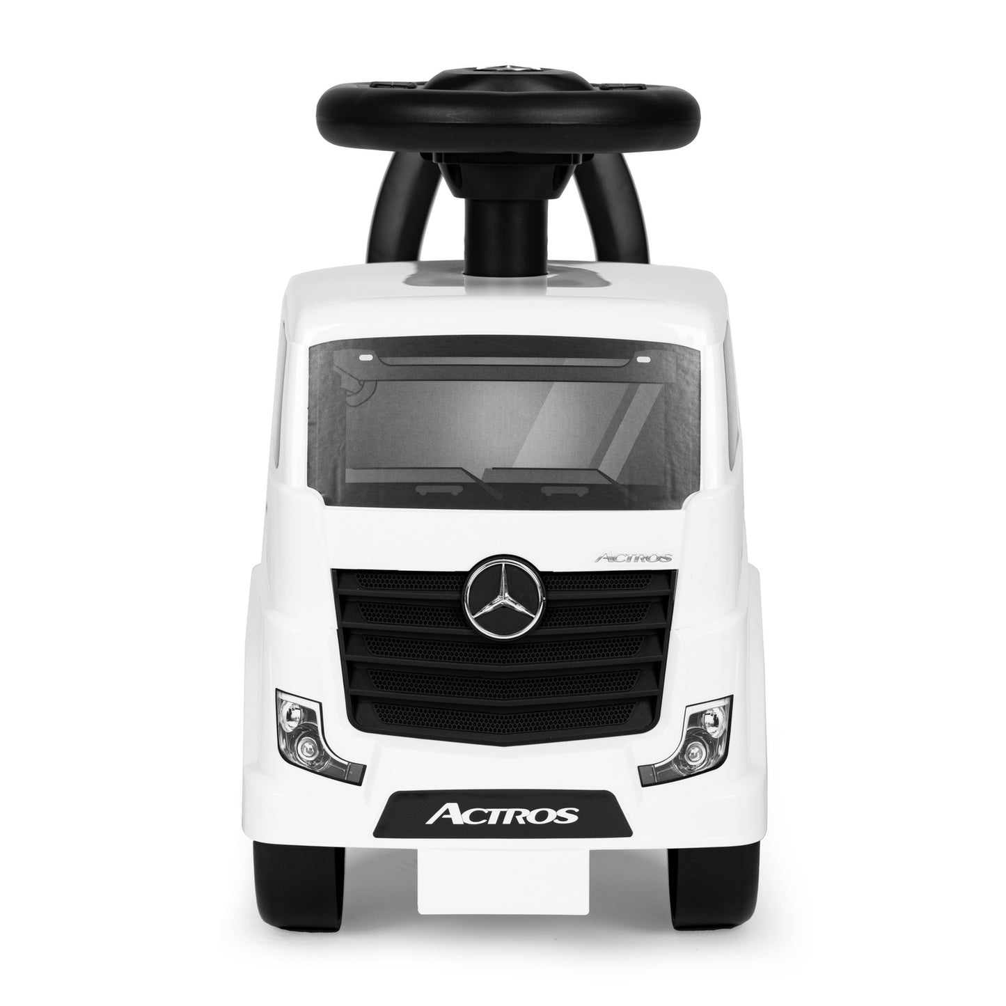 MERCEDES truck, pusher car, +2 years old, white