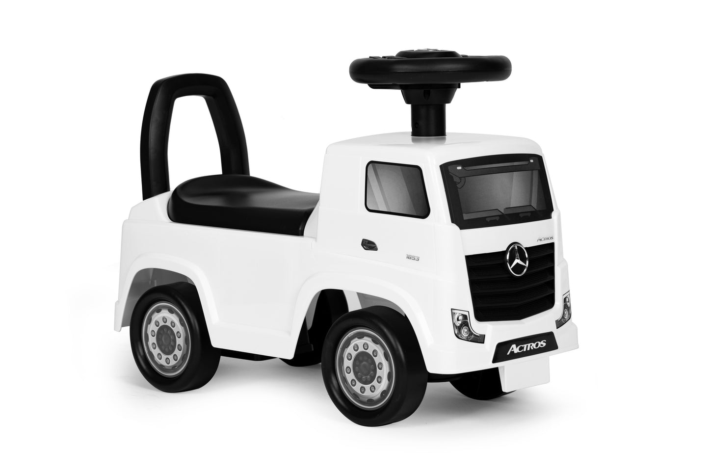MERCEDES truck, pusher car, +2 years old, white