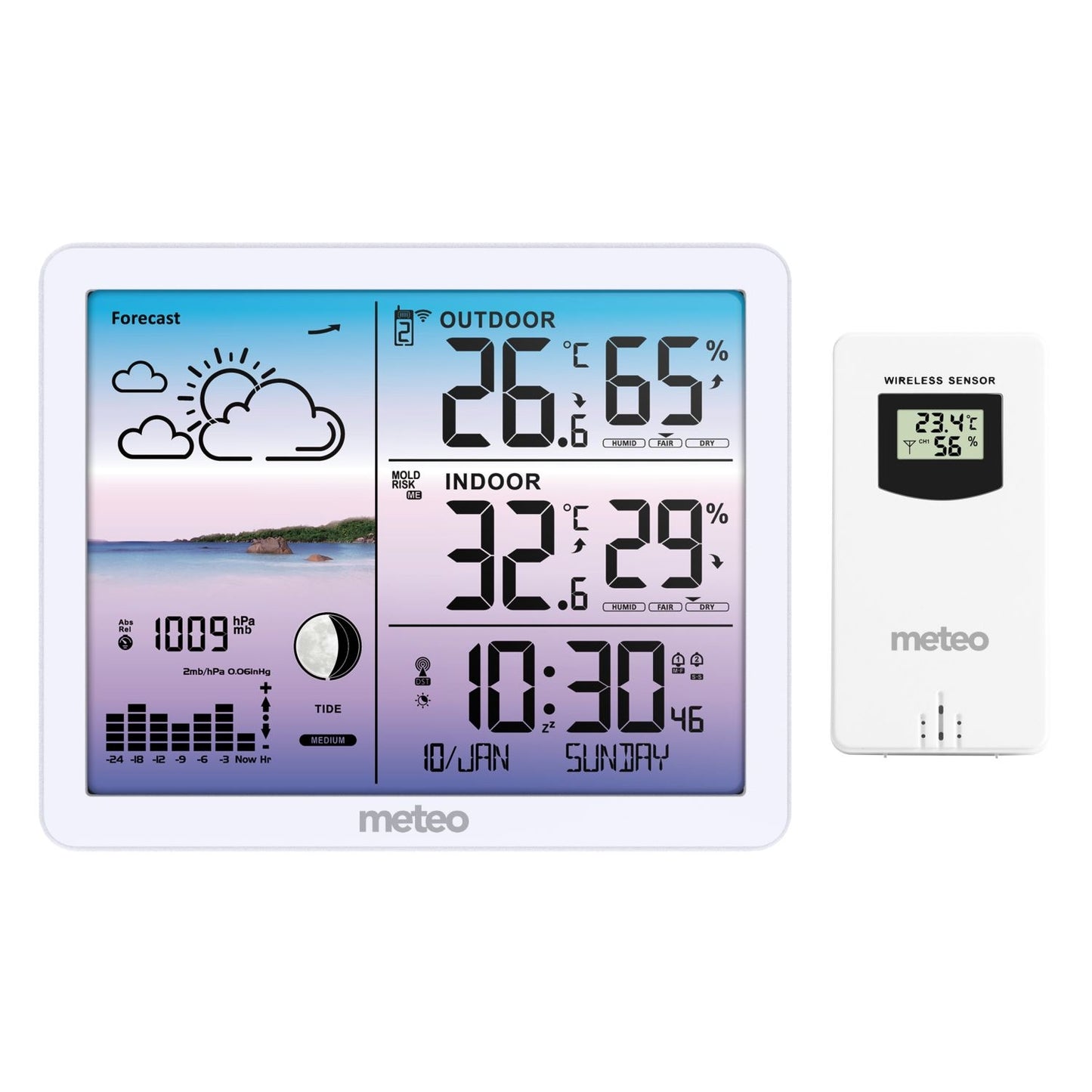METEO SP107 weather station white