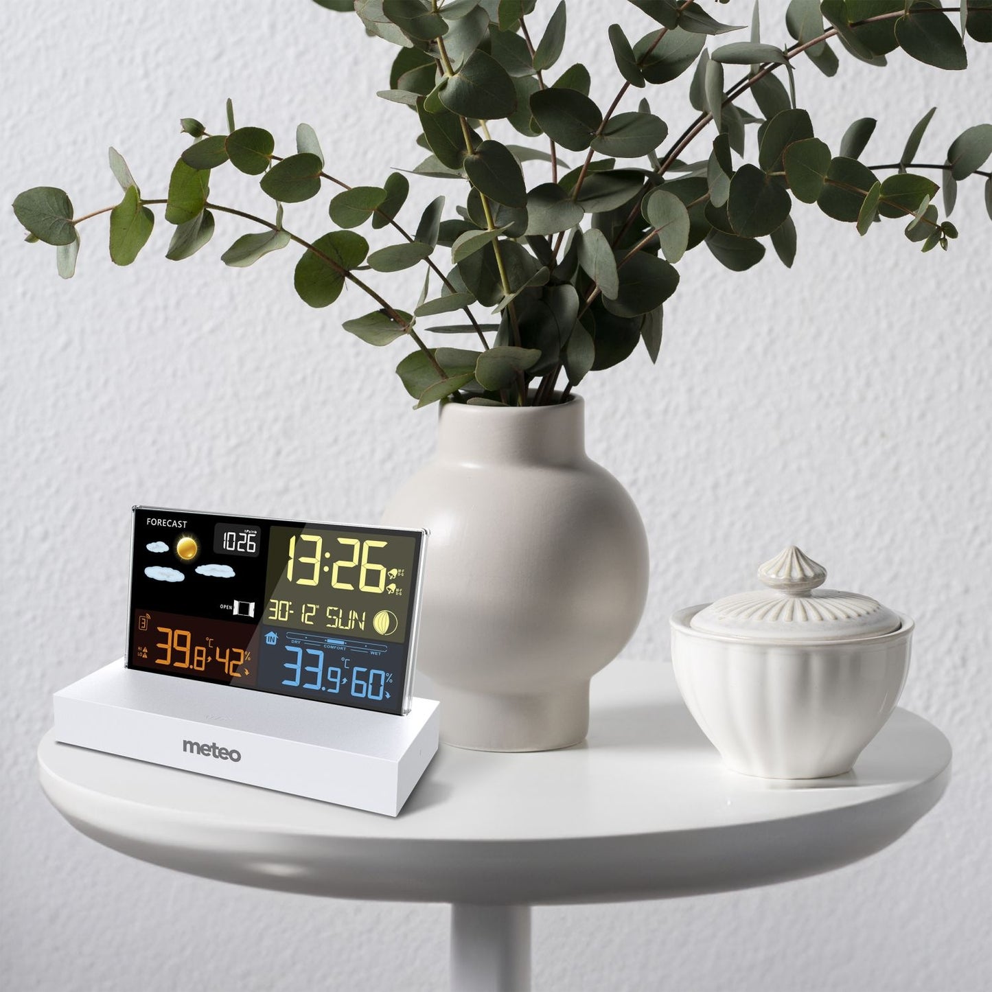 METEO SP110B weather station with DCF, white