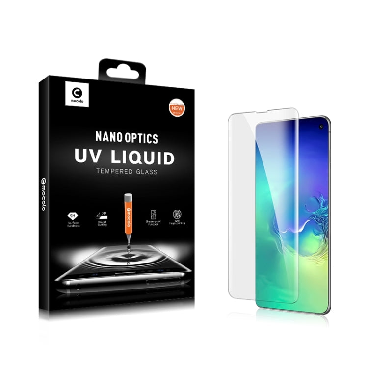 MOCOLO UV Screen Protector in 3D Tempered Glass for Samsung Galaxy S10