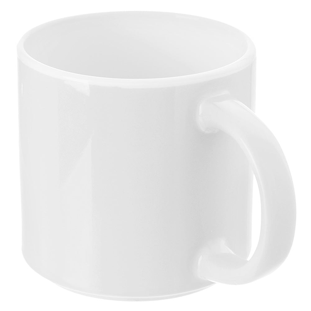 MONA white porcelain mug 330 ml