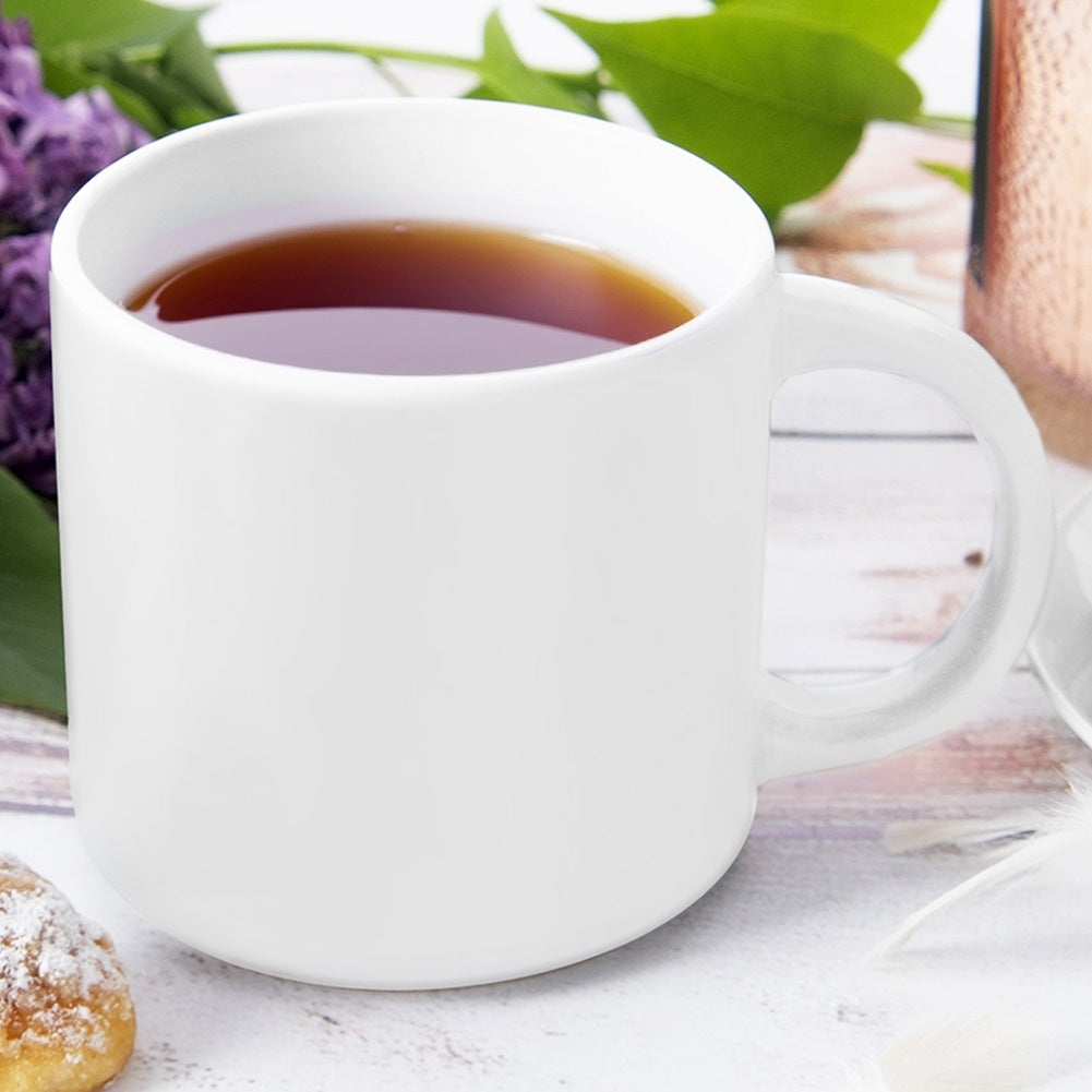 MONA white porcelain mug 330 ml