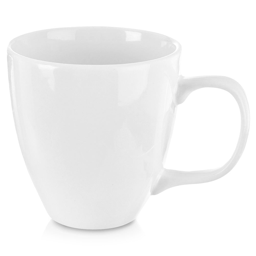 MONA white porcelain mug 400 ml