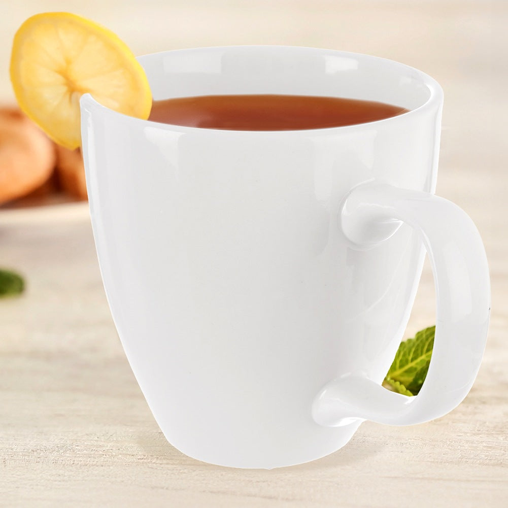 MONA white porcelain mug 400 ml