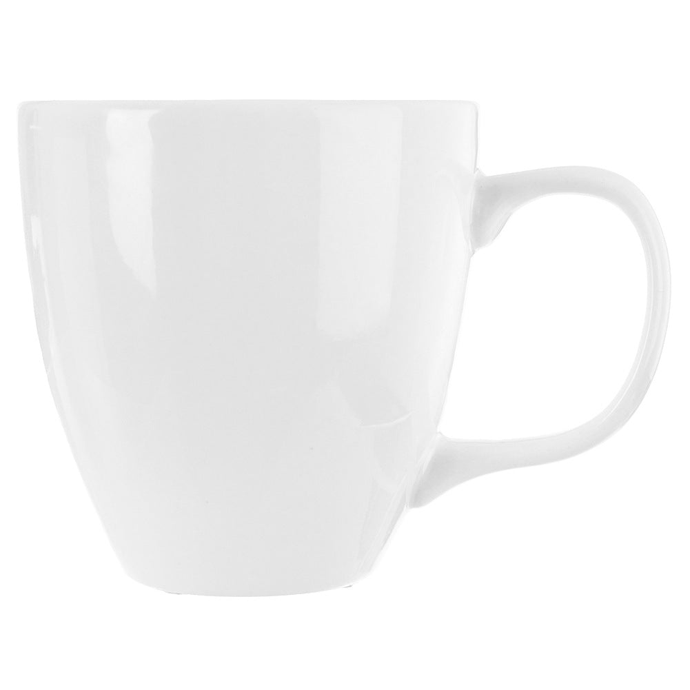 MONA white porcelain mug 400 ml