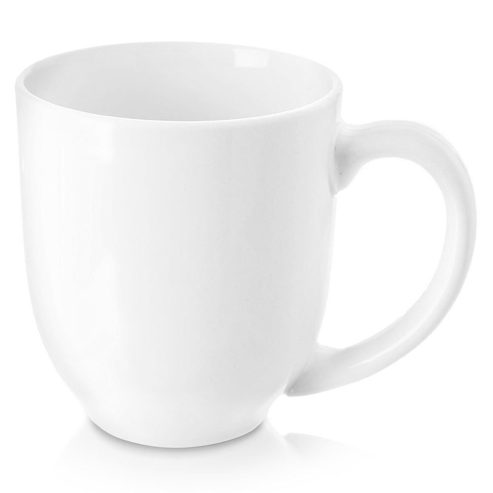 MONA white porcelain mug 450 ml