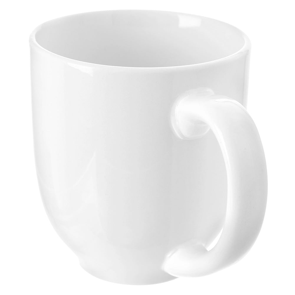 MONA white porcelain mug 450 ml