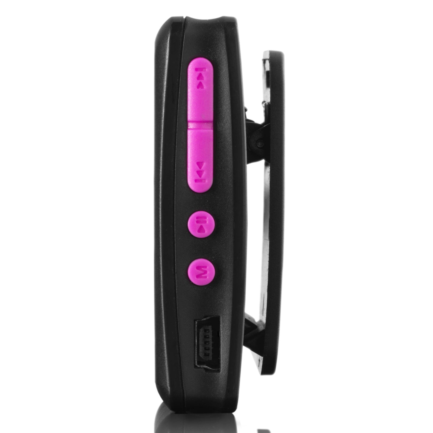 MP3/4 Player with Pedometer, 4GB, Pink, Expandable Memory