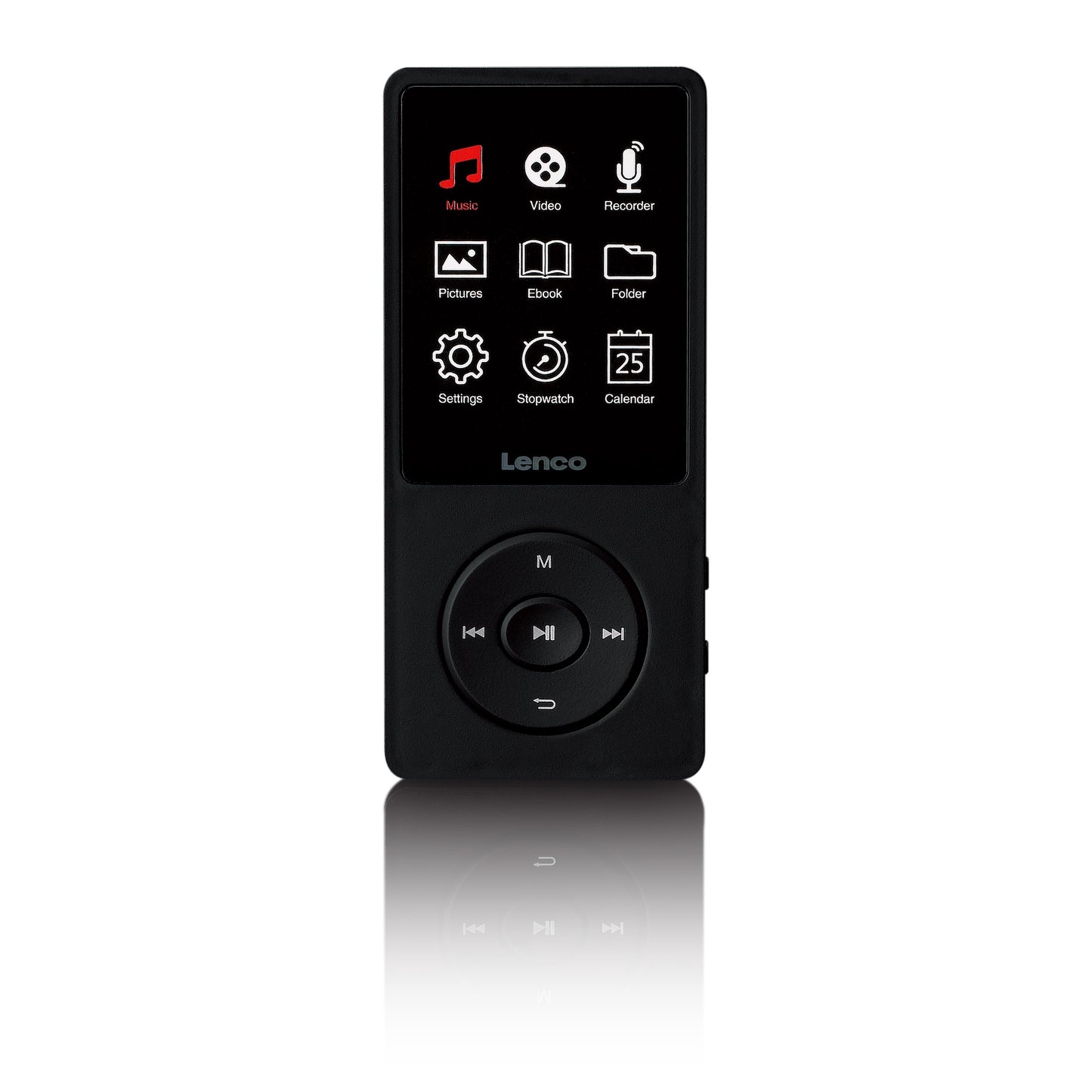 MP3/MP4 Player, 2.4" Display, 8GB Memory, Black