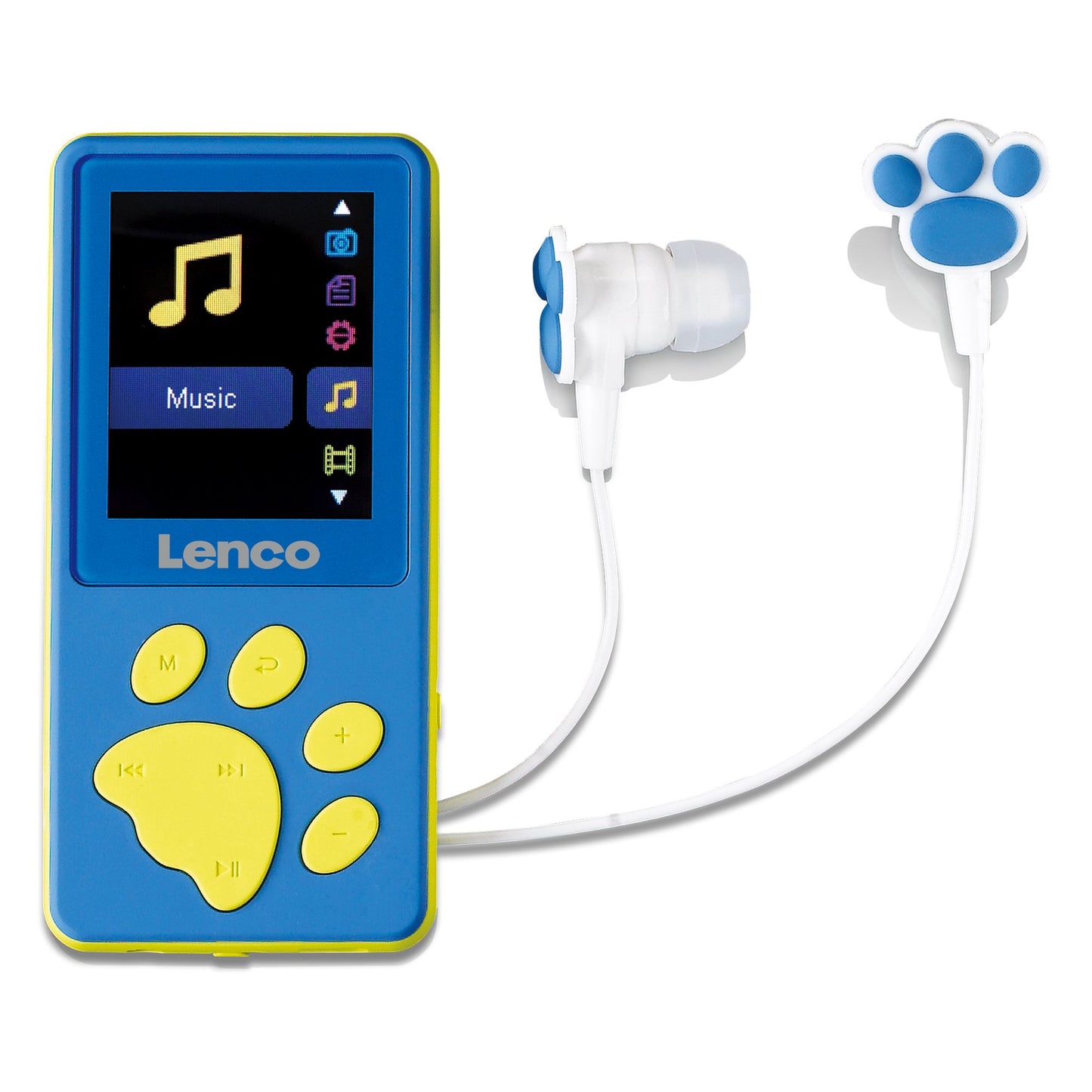 MP3/MP4 Player for Kids, 8GB, Expandable, Blue