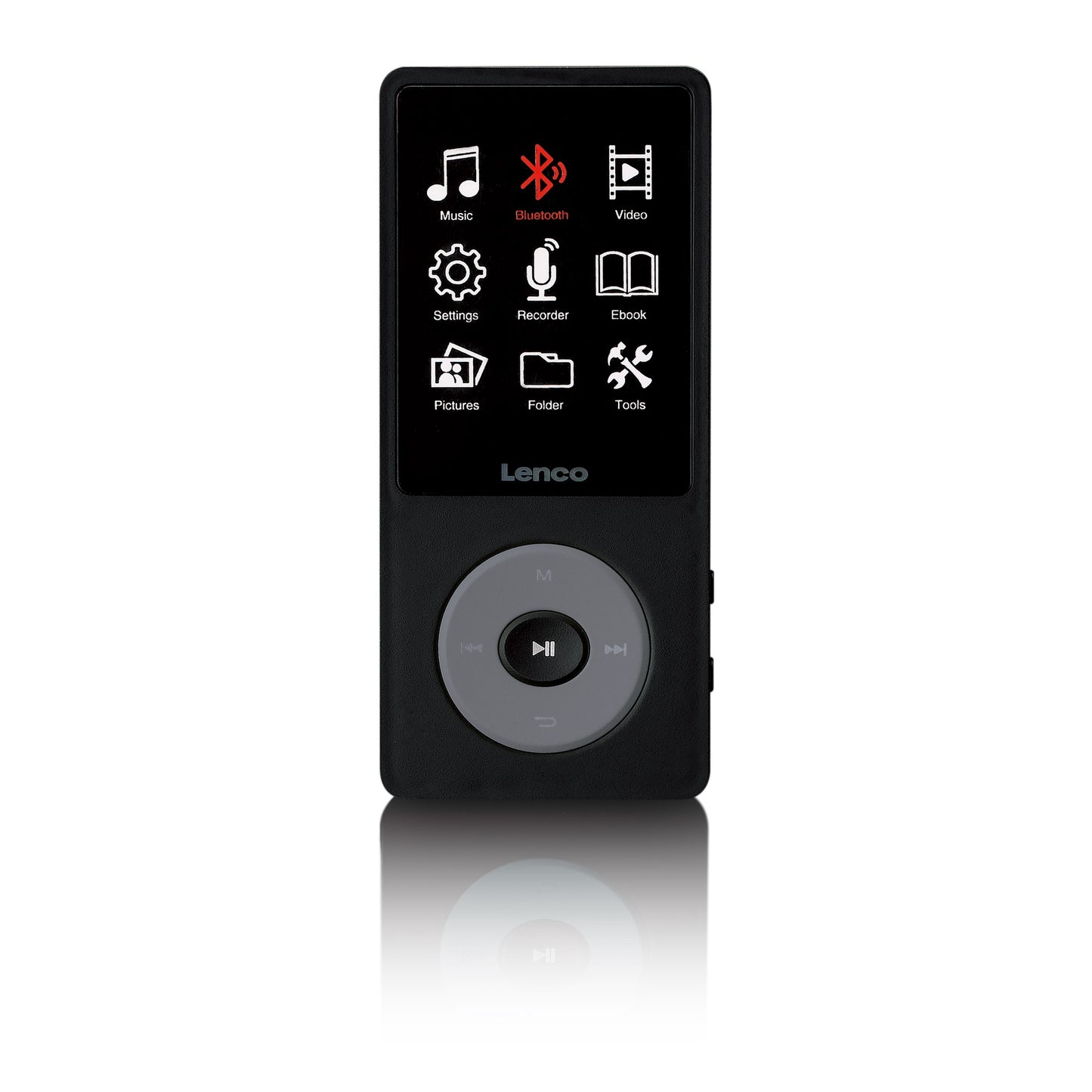 MP3/MP4 Player with Bluetooth, 8GB Memory, Black