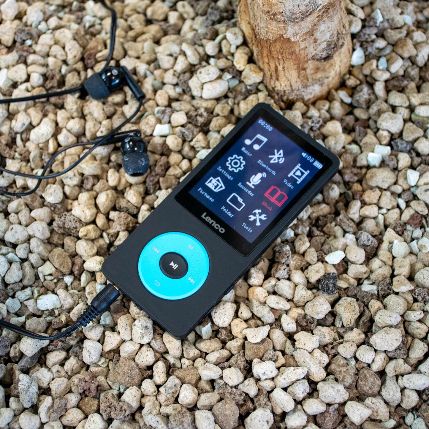 MP3/MP4 Player with Bluetooth, 8GB Memory, Blue