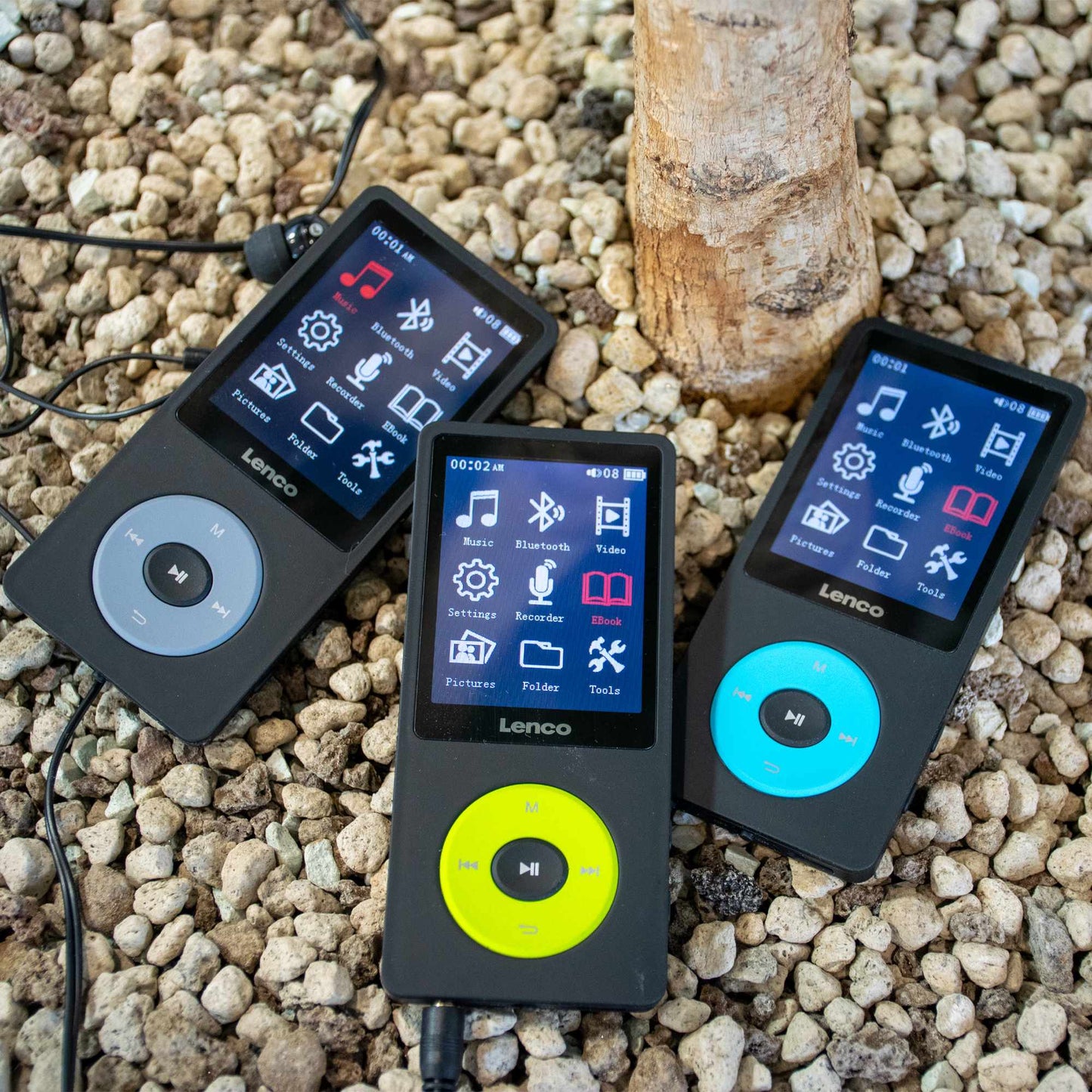 MP3/MP4 Player with Bluetooth, 8GB Memory, Green