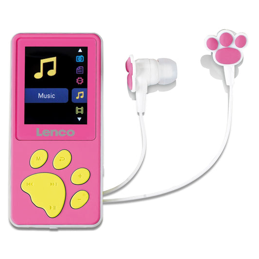 MP3/MP4 player with 8GB memory Pink