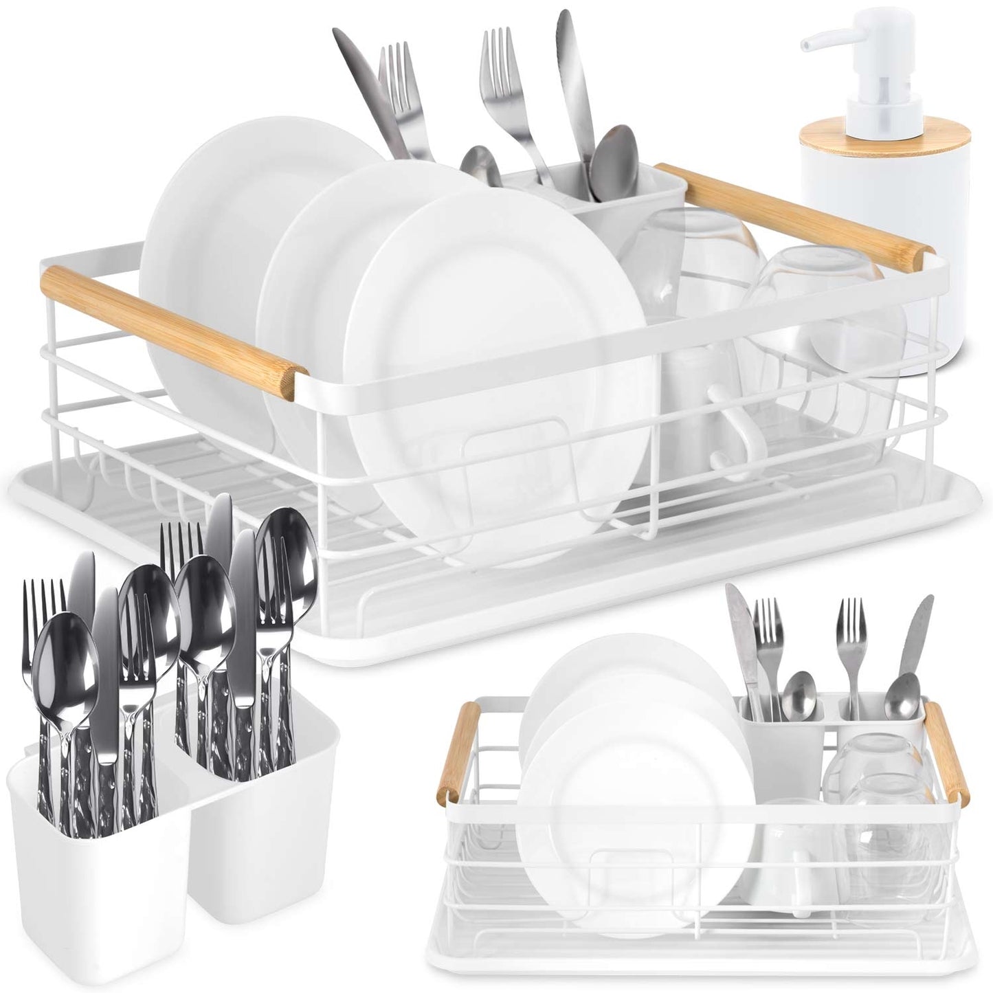MS-600 Massido dish dryer, white