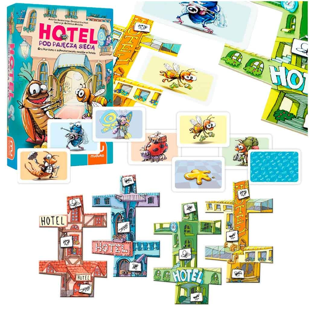 MUDUKO Hotel under the Spider's web family game 5+