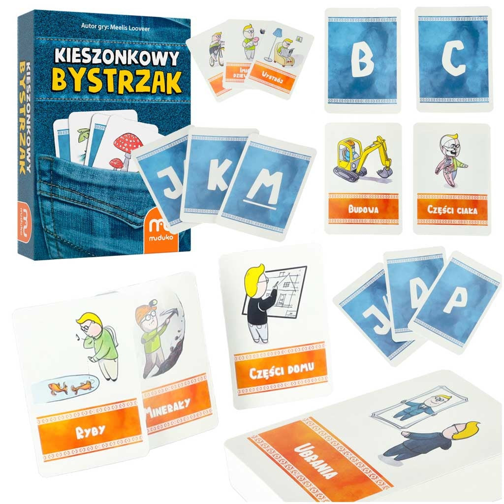 MUDUKO Pocket smart card educational puzzle game 7+