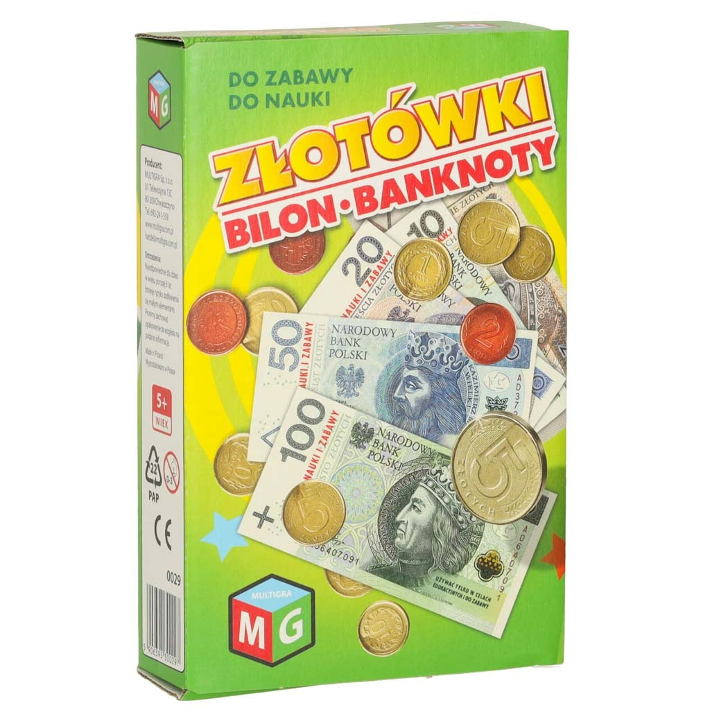 MULTIGRA Gold coins and banknotes