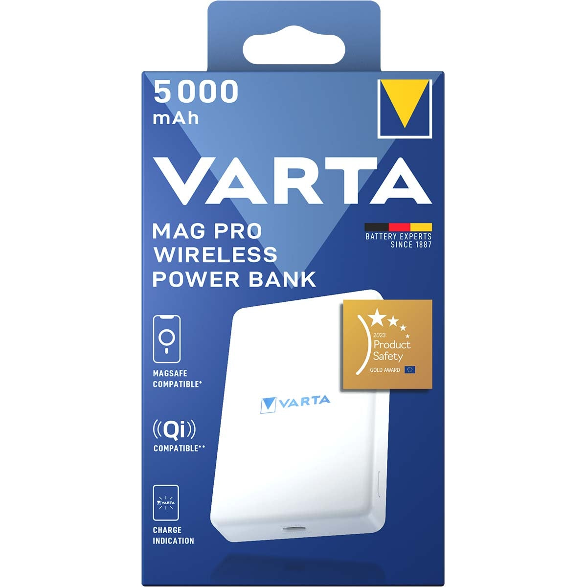Mag Pro Wireless Power Bank 5.000mAh - White Edition