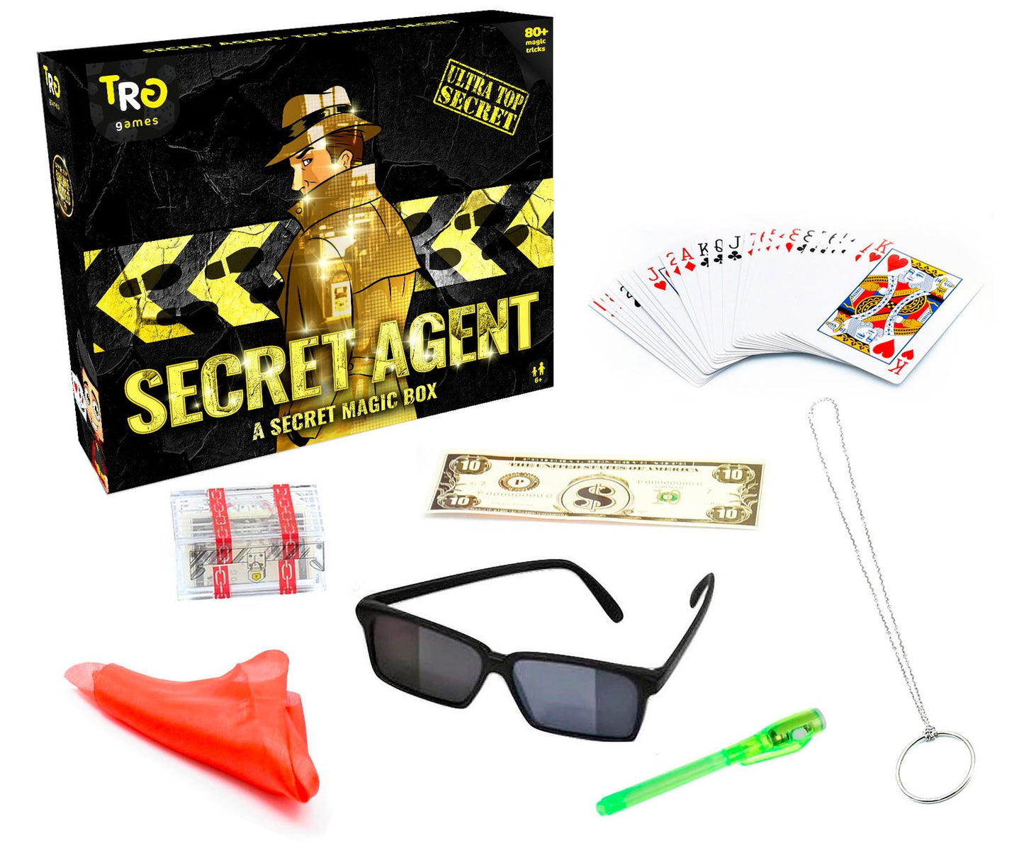 Secret Agent Magic Kit with Tutorial Video