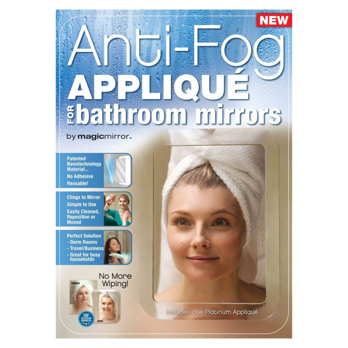Magic Mirror - Anti-Fog Applique