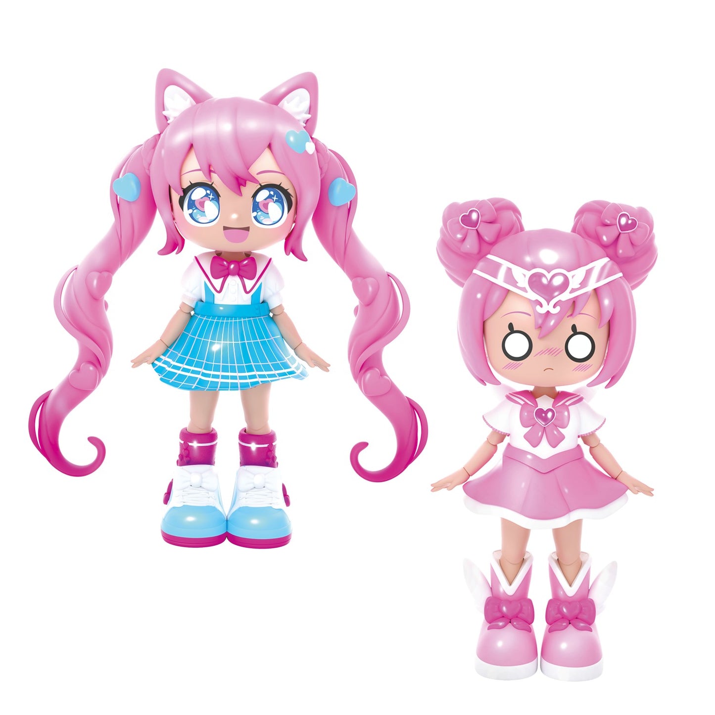 Anime Doll Set, 14cm, 32 Style Combinations