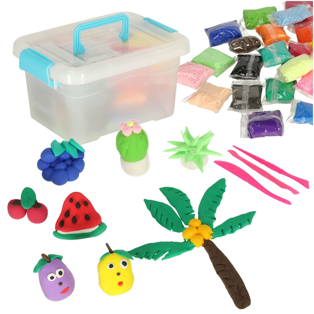 Magic marshmallow 24x10g colour + 3 knurls box