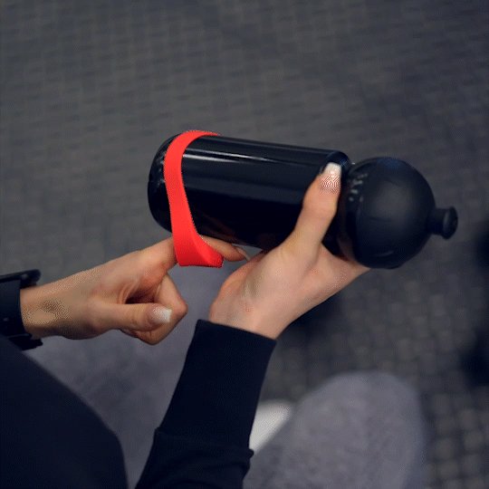 Magnetic Bottle Holder for Gym – Green, 2kg Capacity
