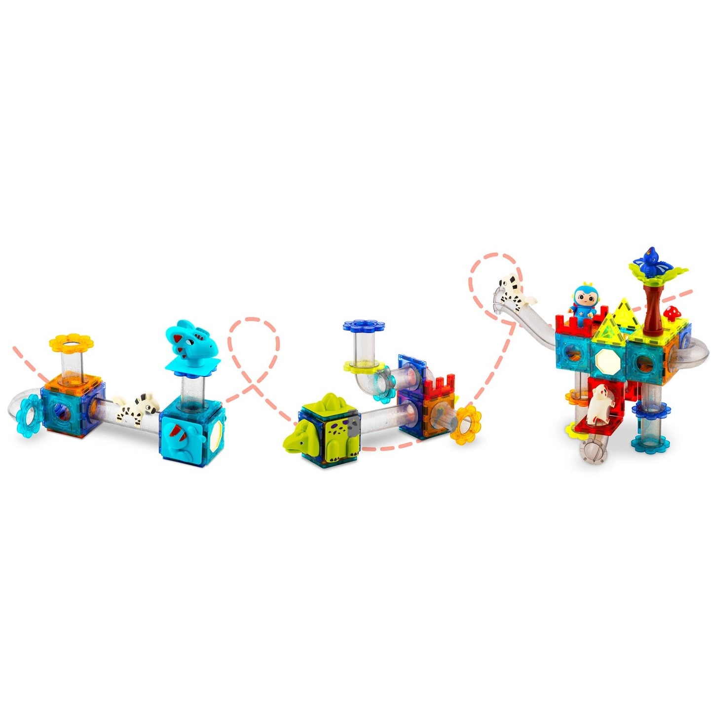Magnetic Building Blocks Dinosaur Paradise RK-757 Ricokids