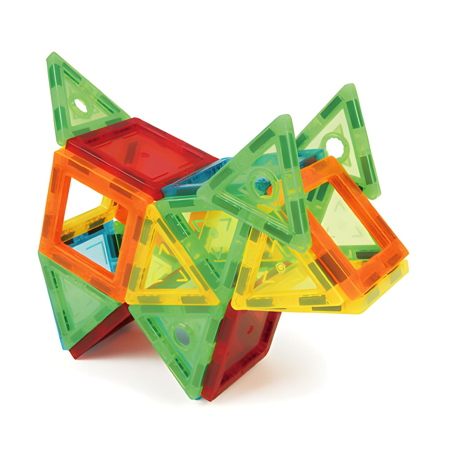 Magnetic Building Blocks Set, 70 Pieces, 3D Construction