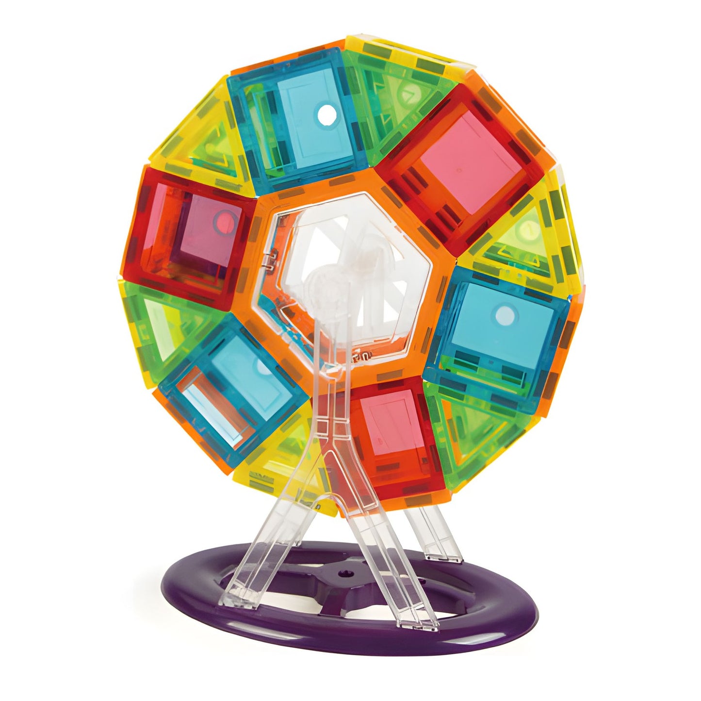 Magnetic Building Blocks Set, 70 Pieces, 3D Construction